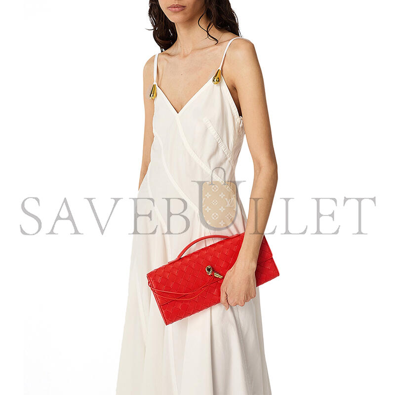 BOTTEGA VENETA ANDIAMO CLUTCH 741511 (31*13*3cm)